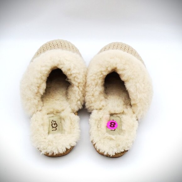 UGG Australia NWOT Women's Cozy Knit Slippers Size 8 - Picture 3 of 7